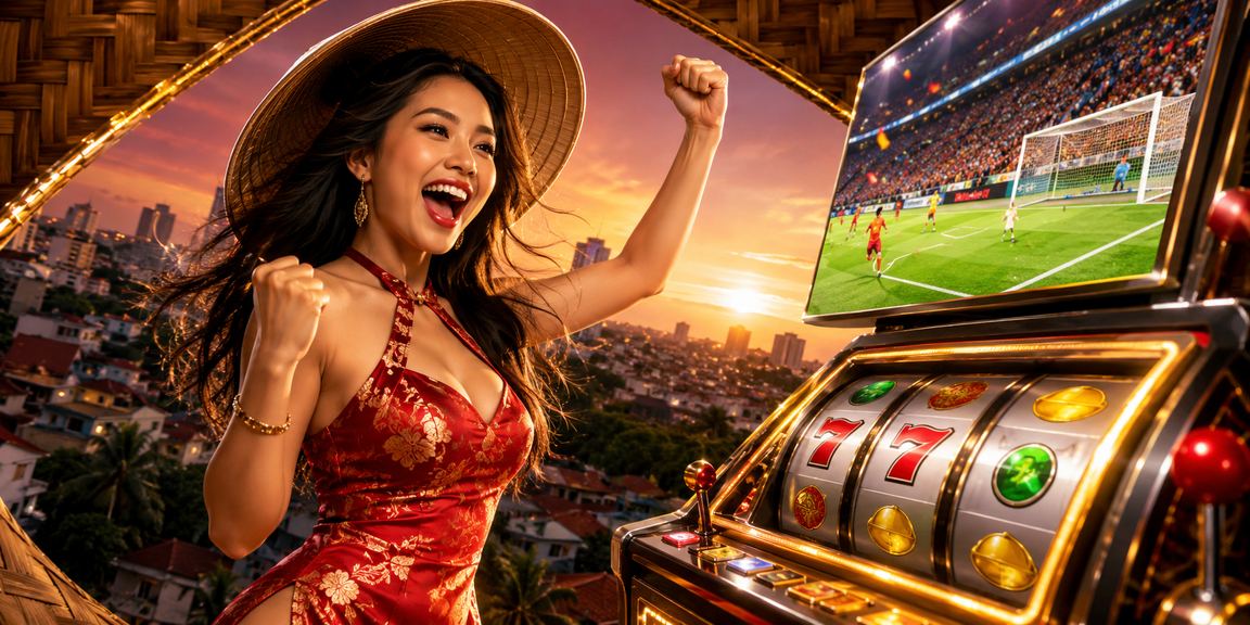 Giao diện trò chơi slots mới tại pt3 với chủ đề truyền thống Việt Nam